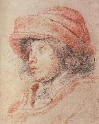 Peter Paul Rubens Nikelaxi wearing the red cap Spain oil painting artist
